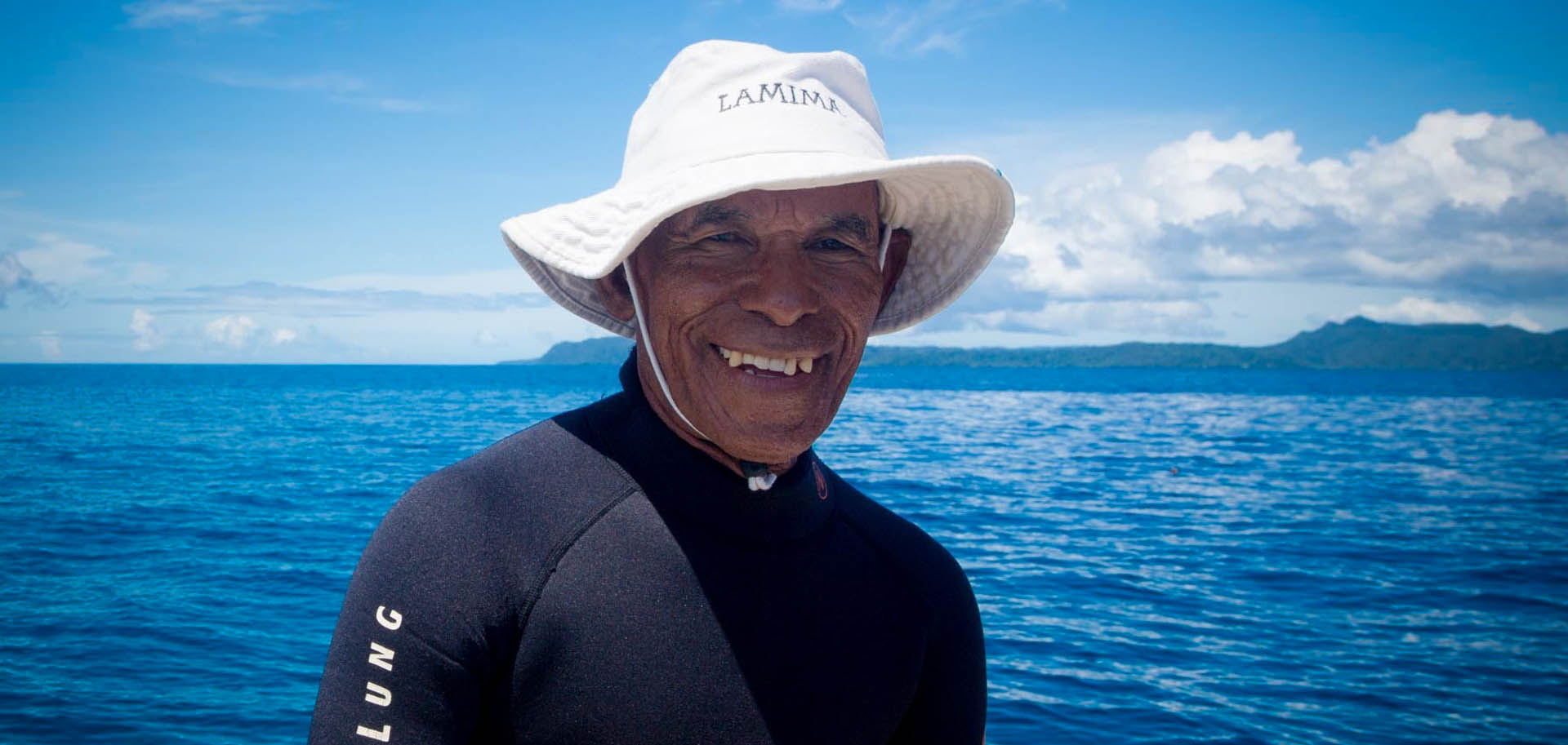 Khiat Reba, crew member of the Lamima superyacht for charter